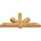 Ekena Millwork Kennewick Rough Sawn Timber Gable Bracket, Western Red Cedar, 72"W x 33"H x 6"D x 6"F, 11/12 Pitch GBW072X33X0606KEN00RWR - alternate 3